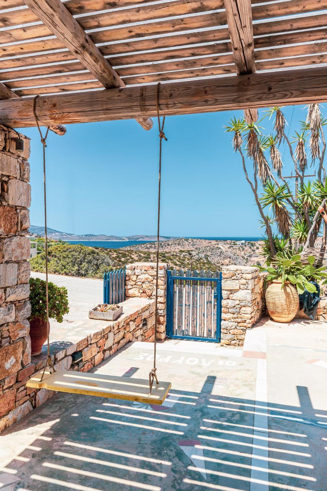 Ailouros Scenic Guest Houses Schoinoussa Bagian luar foto
